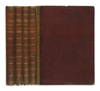 ARCHITECTURE.  Bertotti Scamozzi, Ottavio. Le Fabbriche e i Disegni di Andrea Palladio.  4 vols.  1796.  Lacks 2 plates.